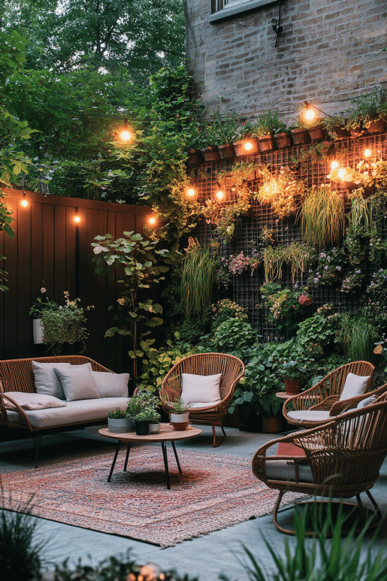 Townhouse backyard ideas for creating a cozy outdoor retreat – Pin this small space transformation guide for design and decor tips.