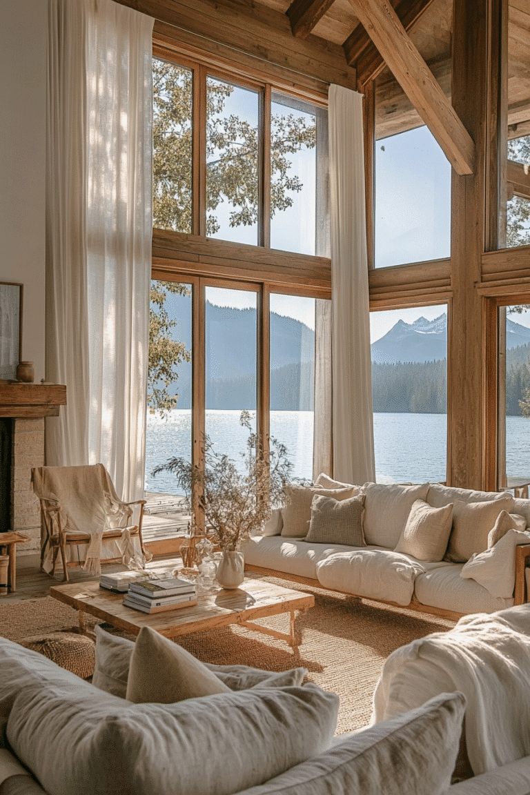Lake house design ideas that create a peaceful and cozy retreat – Pin this for later!