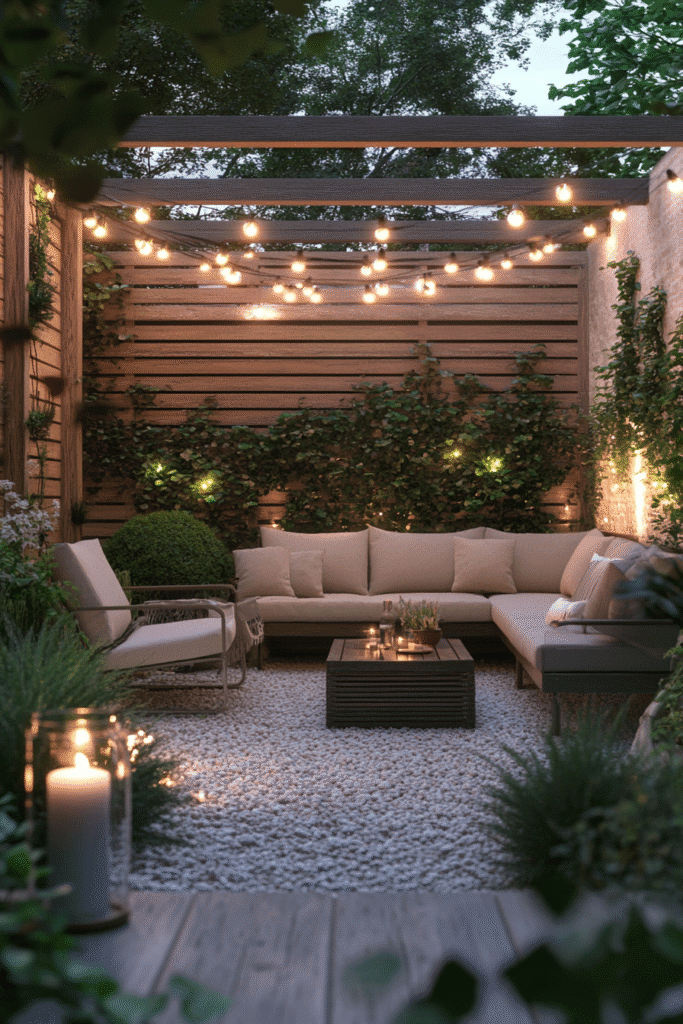 Townhouse backyard ideas that maximize space – Save this post for layout hacks, privacy tricks, and cozy patio inspiration.