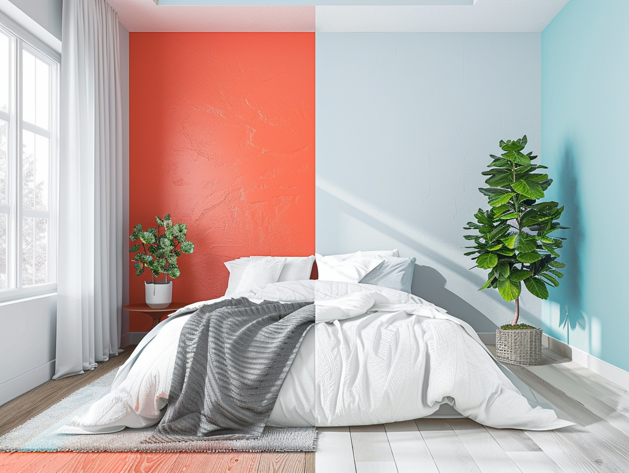 Common bedroom paint color mistakes to avoid - learn how relaxing bedroom paint colors improve sleep